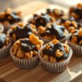 Chocolade-conflakes koekjes