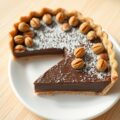 Chocolade-hazelnotentaart