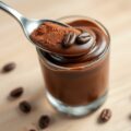 Chocolade-koffiemousse
