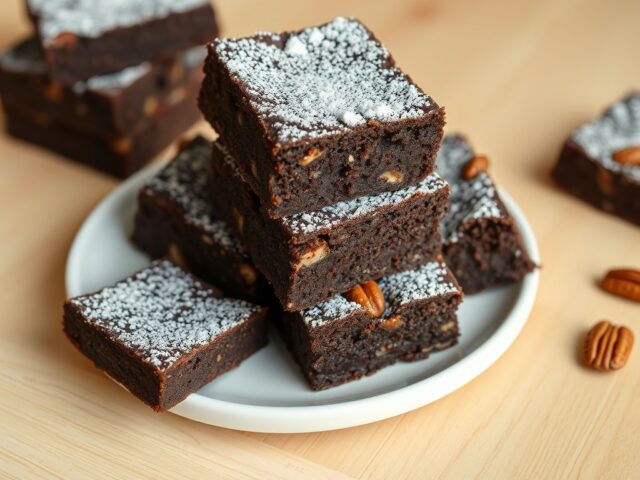 Chocolade munt brownies