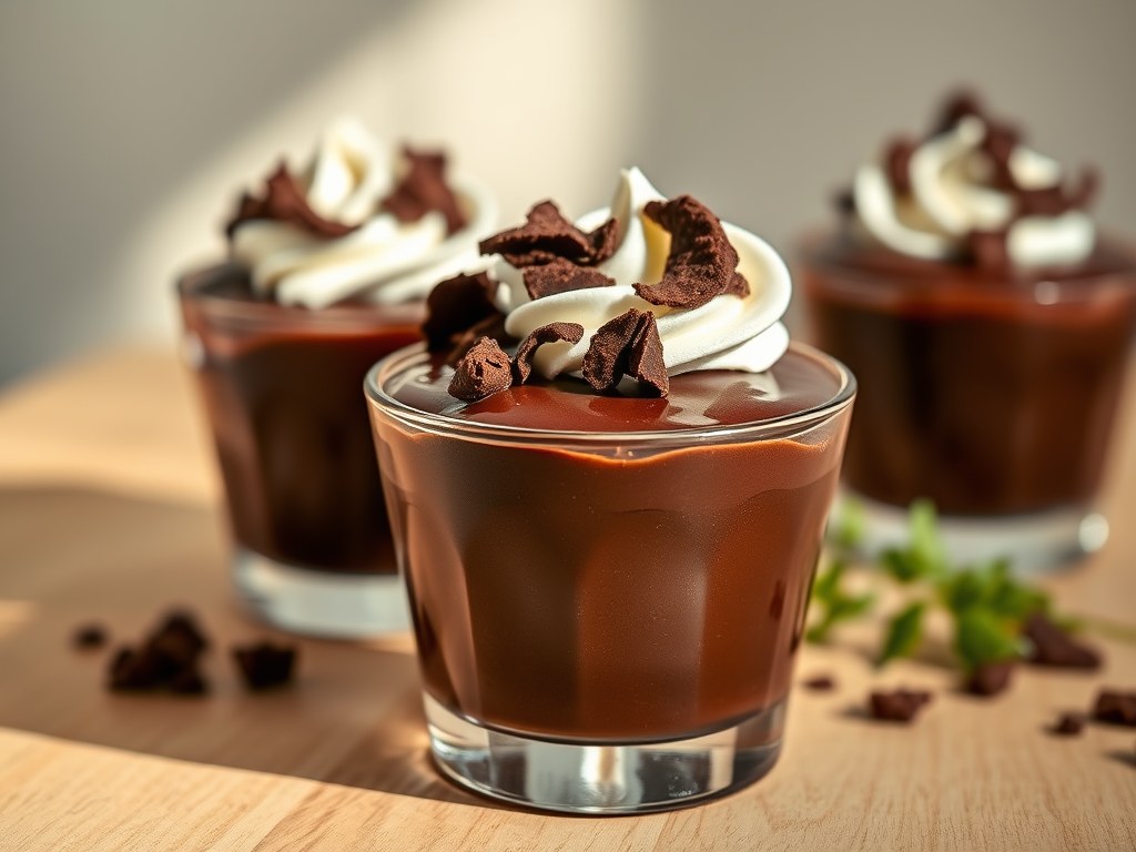 Chocolade-rumtoetjes, AI-gegenereerde illustratie