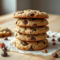 Chocoladekoekjes met muesli en pecanoten