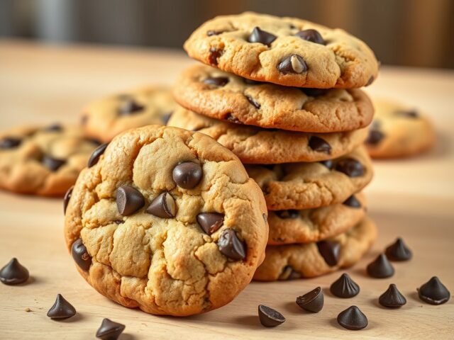 Chocoladekoekjes met stukjes