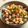 Chorizo-aardappelsalade