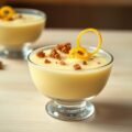Citroenmousse met speculaas