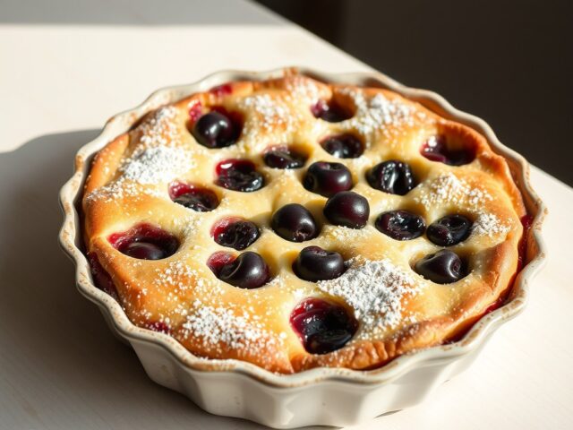 Clafoutis van kersen