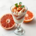 Cocktail van Krab met Grapefruit