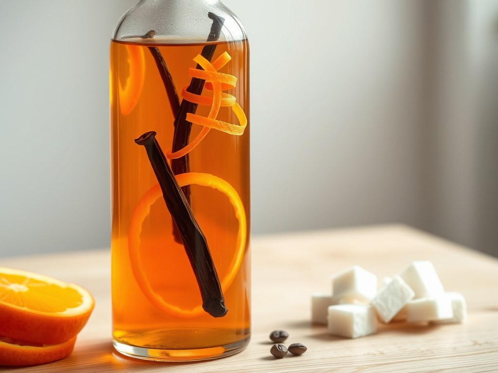 Cointreau, eigen gemaakte, AI-gegenereerde illustratie