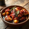 Coq au vin (snelle manier)