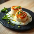 Coquille met texturen van tri colore