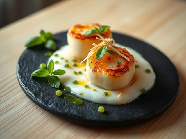 Coquille met texturen van tri colore