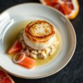 Coquille op gekruide krab