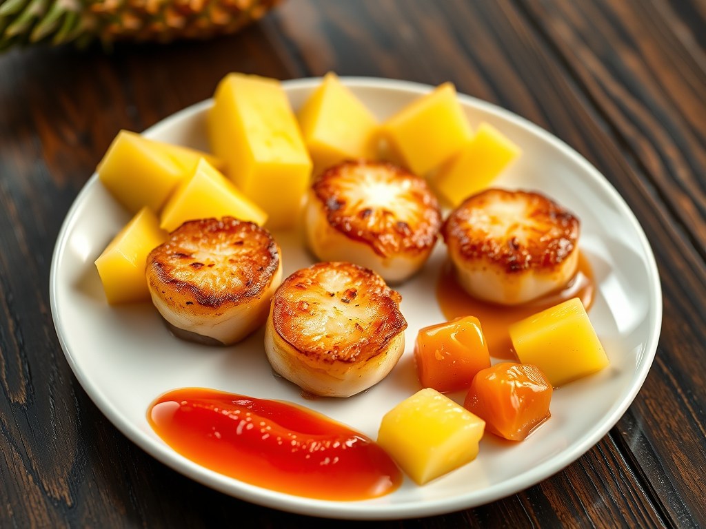 Coquilles – Ananas uit IJsland, AI-gegenereerde illustratie
