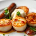 Coquilles – Bloedworst met Bloemkoolpuddinkje