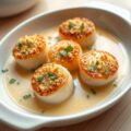 Coquilles in een Citroensaus
