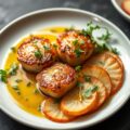 Coquilles met Appel