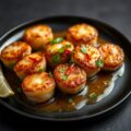 Coquilles met citroengras en limoen