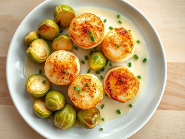 Coquilles met Spruiten
