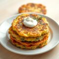 Courgette-aardappelkoekjes