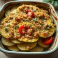 Courgette-aardappelschotel