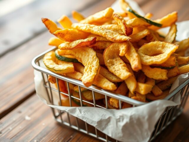 Courgette Chips- Frietjes