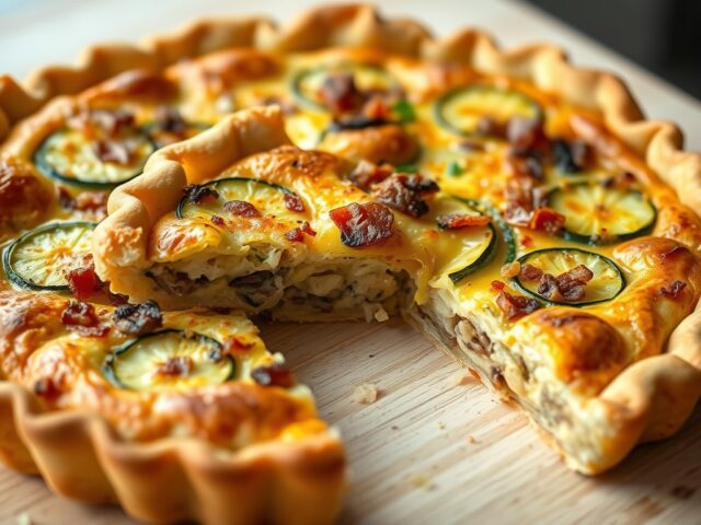Courgettequiche