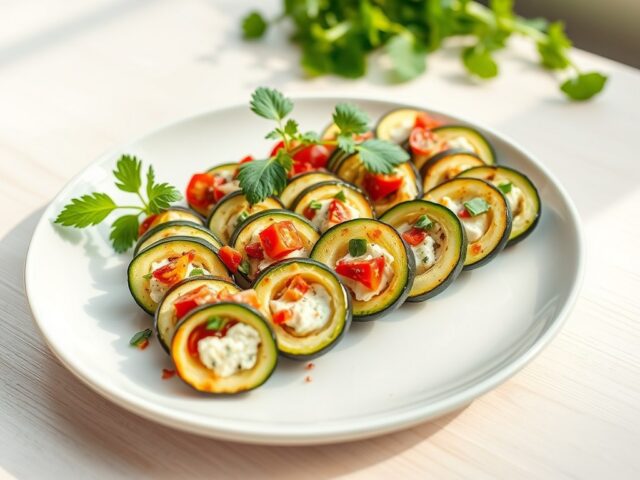 Courgetterolletjes