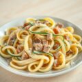 Courgettesaus voor pasta