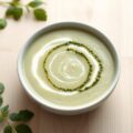 Courgettesoep met pesto