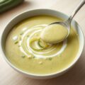 Courgettesoep met prei