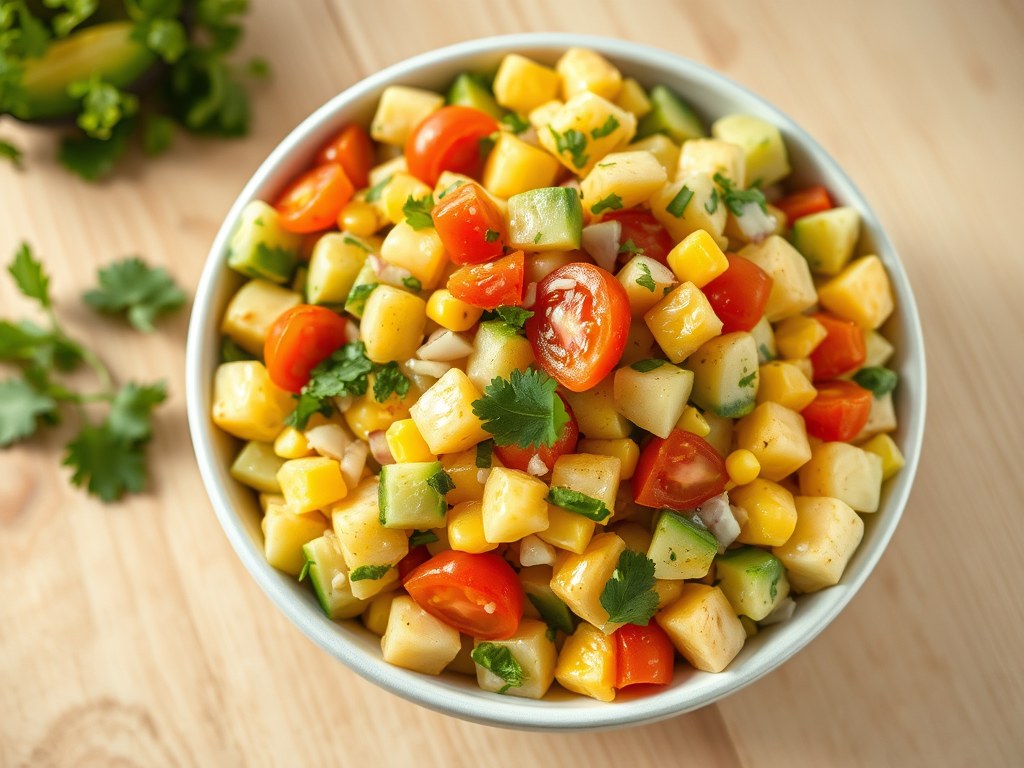 Cowboysalade, AI-gegenereerde illustratie