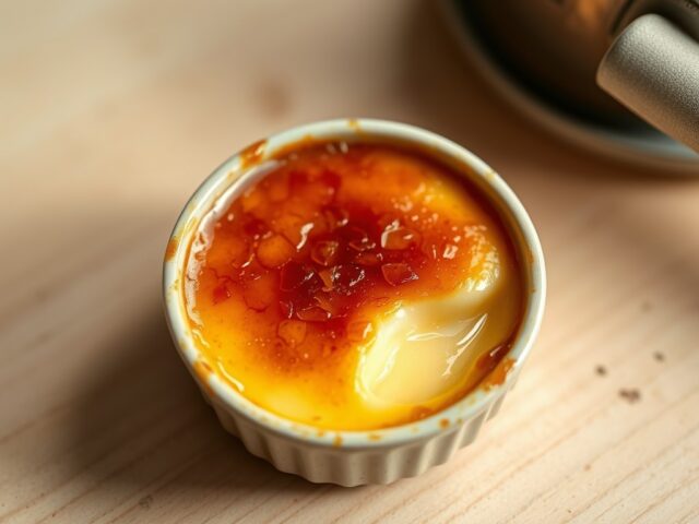 Crème brulee van advocaat