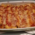 Crespelle met spinazie uit de oven