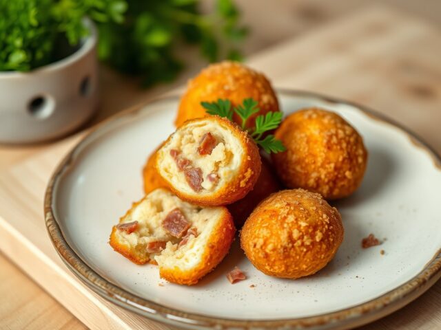 Croquetas de jamon serrano