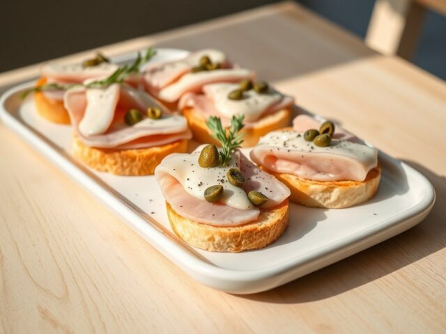 Crostini Vitello tonnato