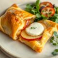 Croustillant pomme-camembert (kaas-appelkrokantje)