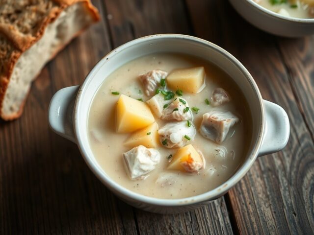 Cullen Skink (gerookte vissoep)