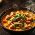 Curry met varkensvlees