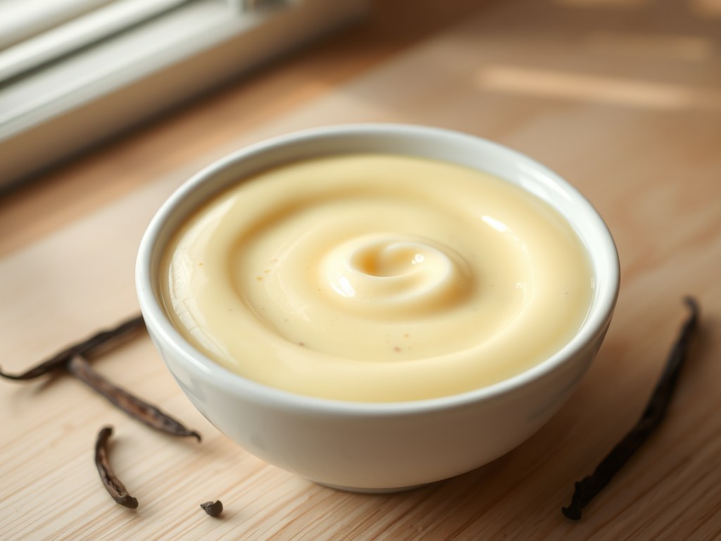 Custard, AI-gegenereerde illustratie