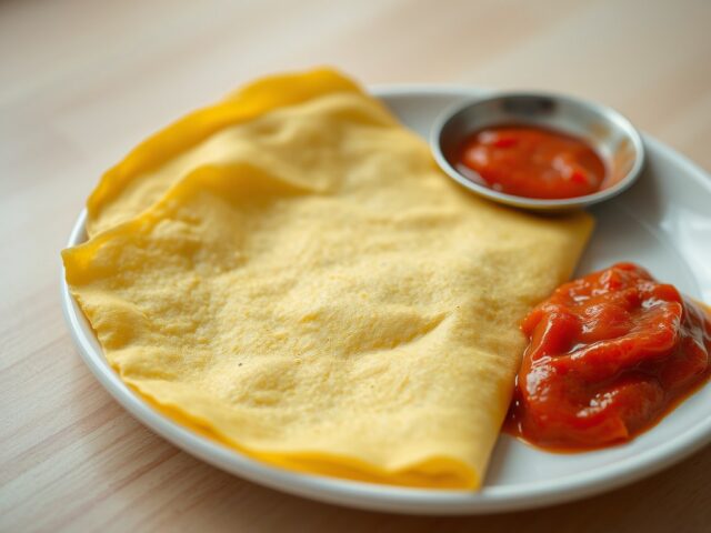 Dadar of Indonesische omelet