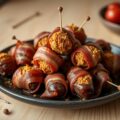 Dadels gevuld met chorizo