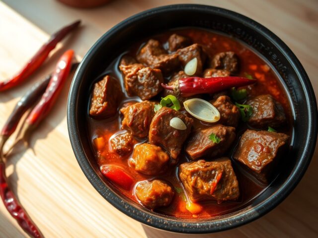 Daging setan (duivelse runderlapjes)