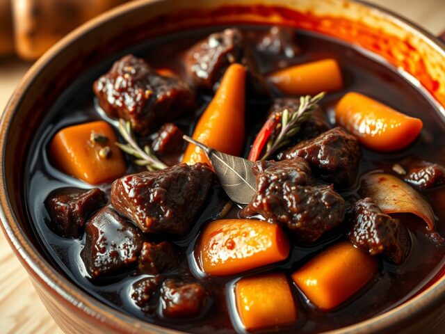 Daube Bordelaise (Runderstoof uit de Bordeaux)