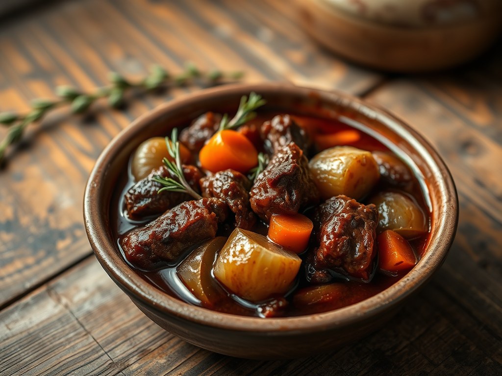 Daube Camarguaise, AI-gegenereerde illustratie