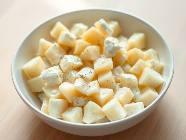 De meest simpele aardappelsalade die je kunt bedenken
