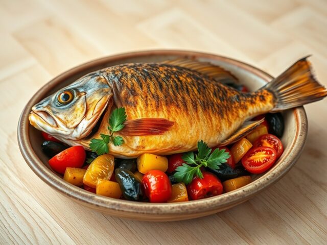 Dorade royale in de oven