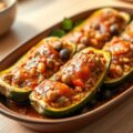 Doulma, gevulde courgettes