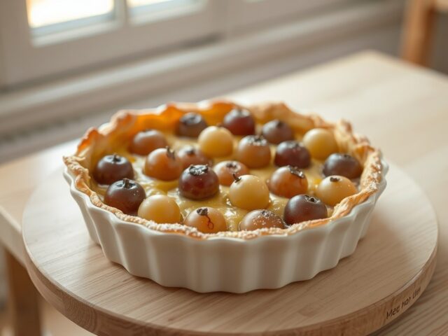 Druivenclafoutis