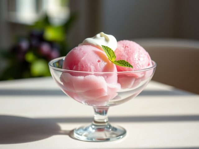 Druivensorbet