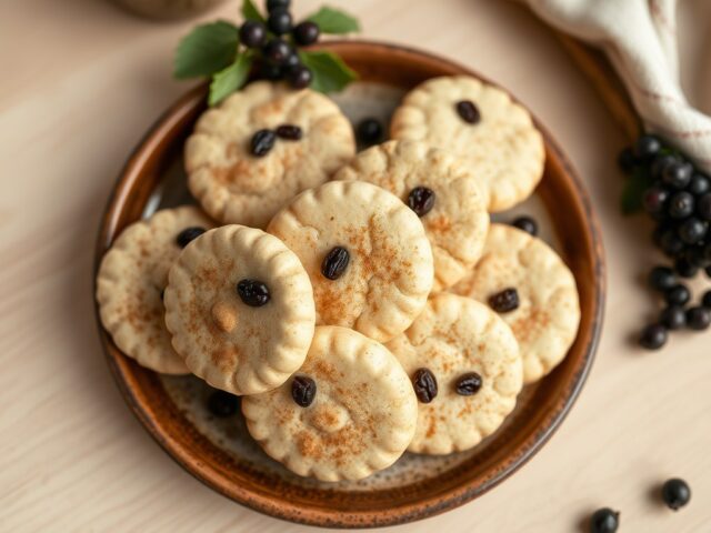 Druivenstroop Koekjes = (Pekmezli Kurabiye)